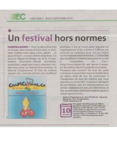 Un festival hors normes